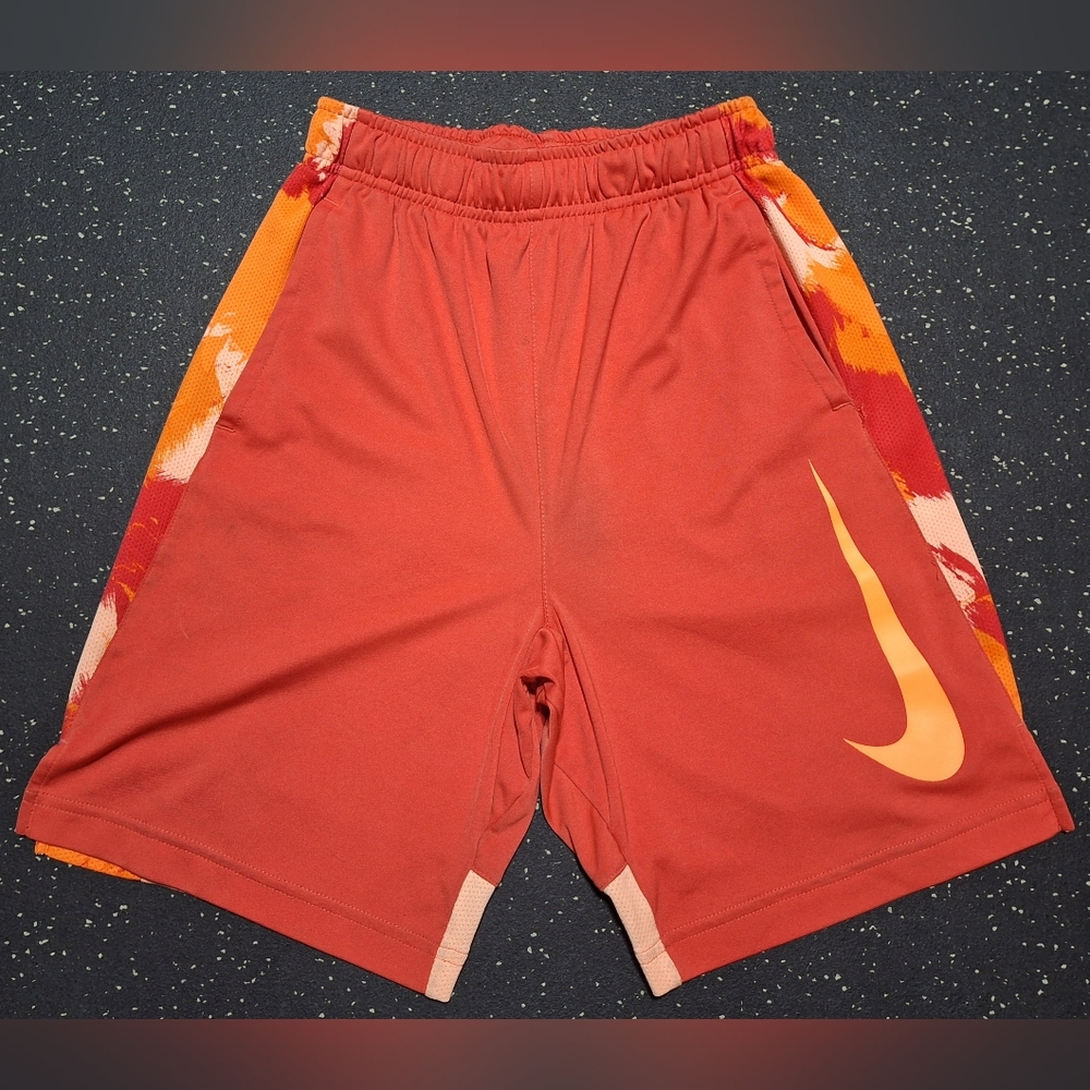 Boys Nike Dri-Fit Athletic Gym Shorts